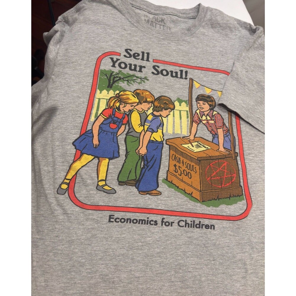 90’s Sell Your Soul - Men's Apparel – ,inappropriate tee